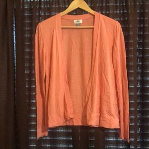 Peach cardigan